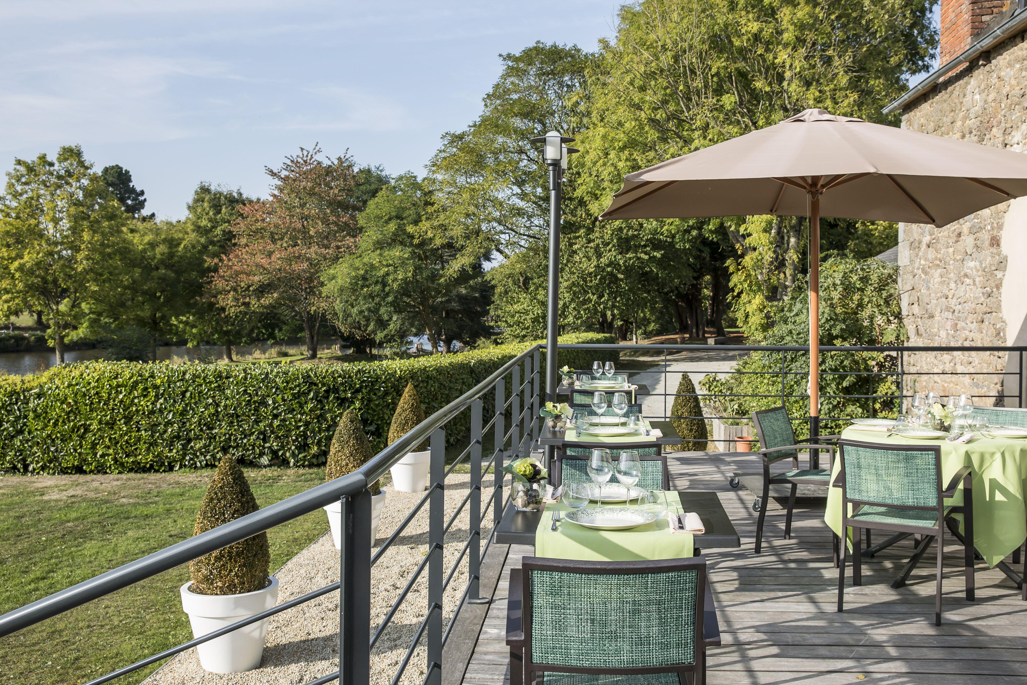 Hotel De L'Abbaye Le Tronchet  Luaran gambar