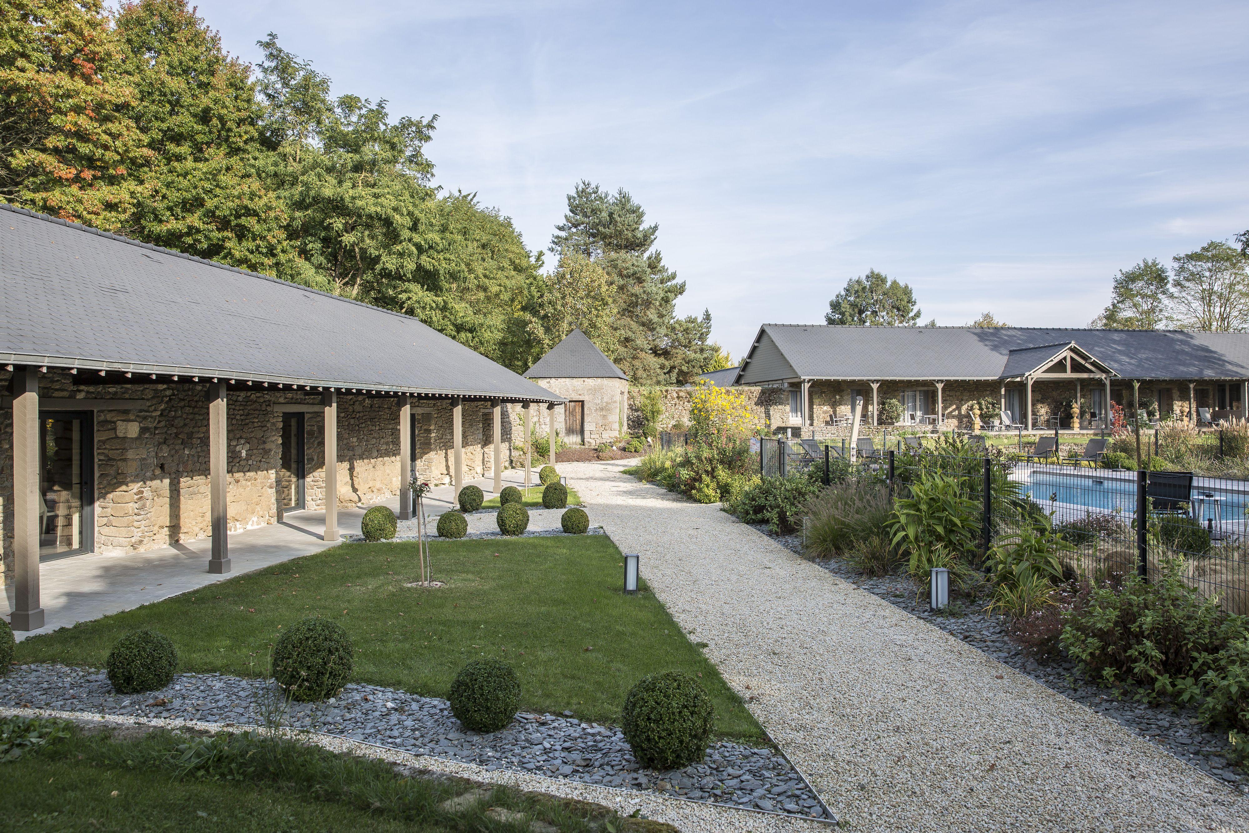 Hotel De L'Abbaye Le Tronchet  Luaran gambar